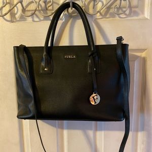 Furla black pocketbook